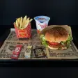 Chicken Burger Menü