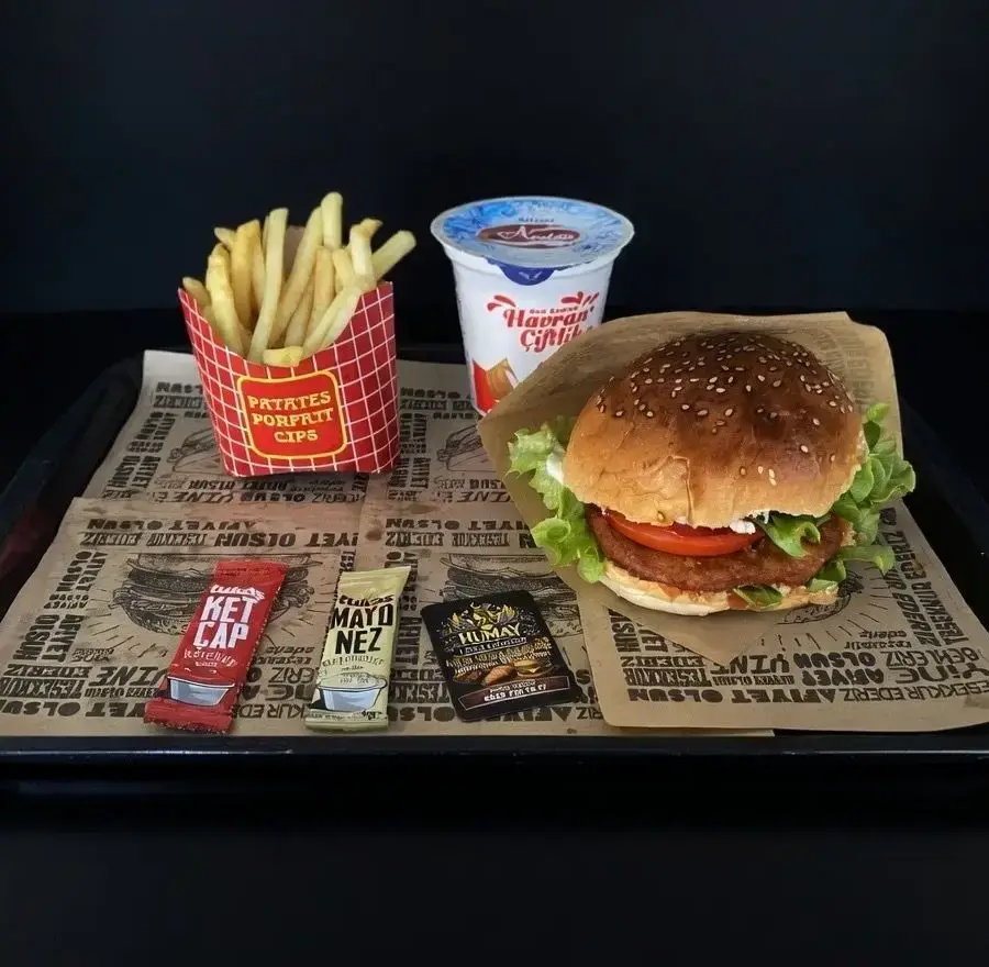 Chicken Burger Menü