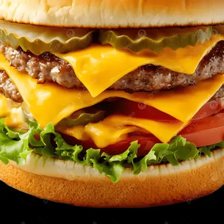 Chicken Cheeseburger Menü