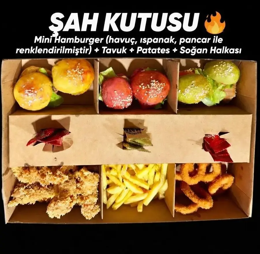 ŞAH KUTUSU 2 Kişilik + 1 lt Kola